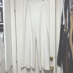 White ladies slacks fully lined
